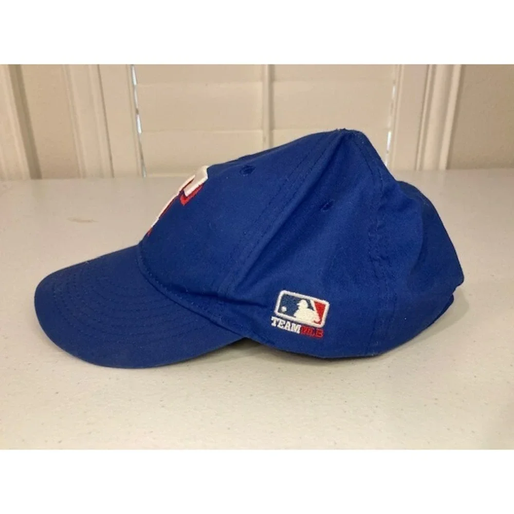 Texas Rangers Youth Blue Baseball Cap Hat Adjustable MLB‎ OC Sports Pre-owned